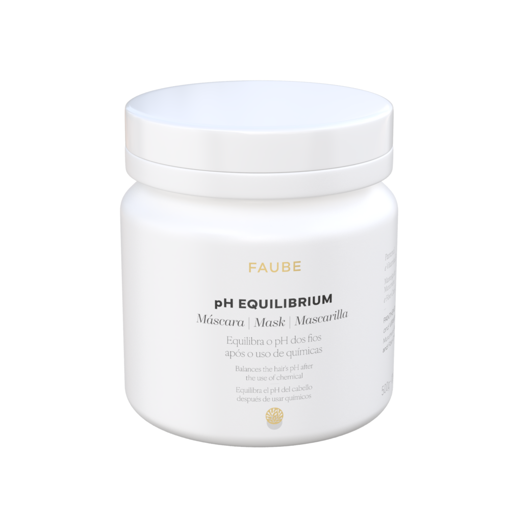 Máscara Post Tratamiento Químico Faube pH EQUILIBRIUM 500g - Imagen 2